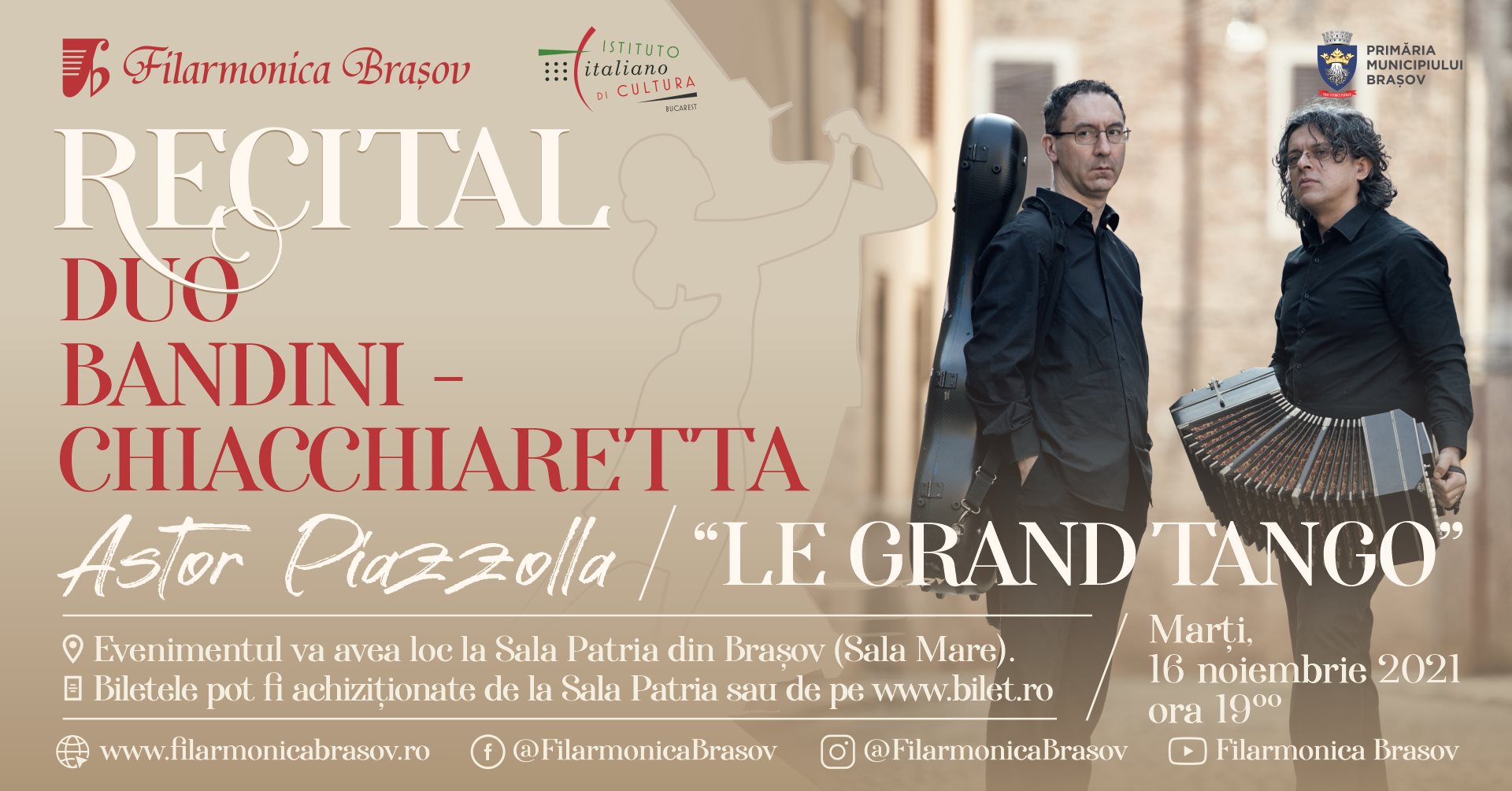 Recital Duo Bandini - Chiacchiaretta: "Le Grand Tango"