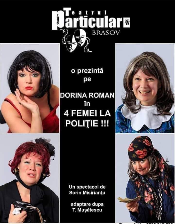 Comedia „4 Femei la Poliție” la Teatrul Particular