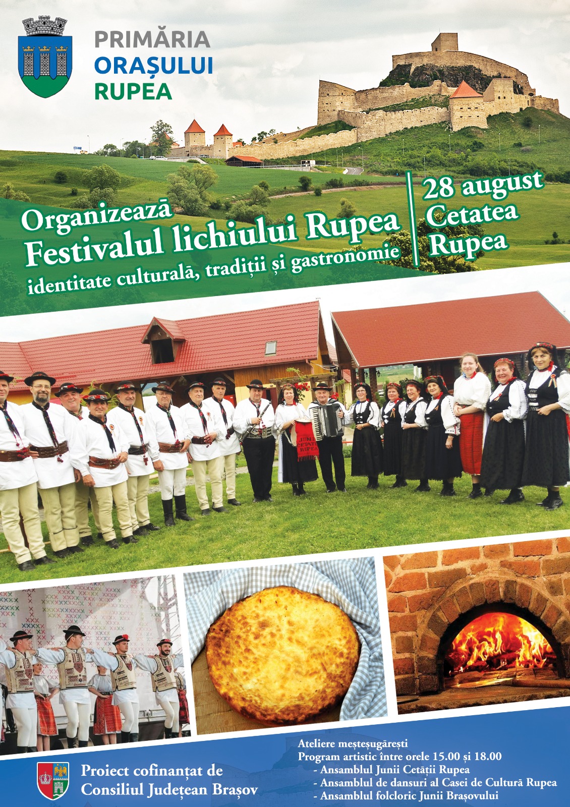 Festivalul lichiului Rupea – identitate culturală, tradiții și gastronomie”