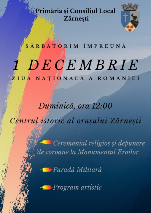 1 Decembrie- Ziua Națională a României