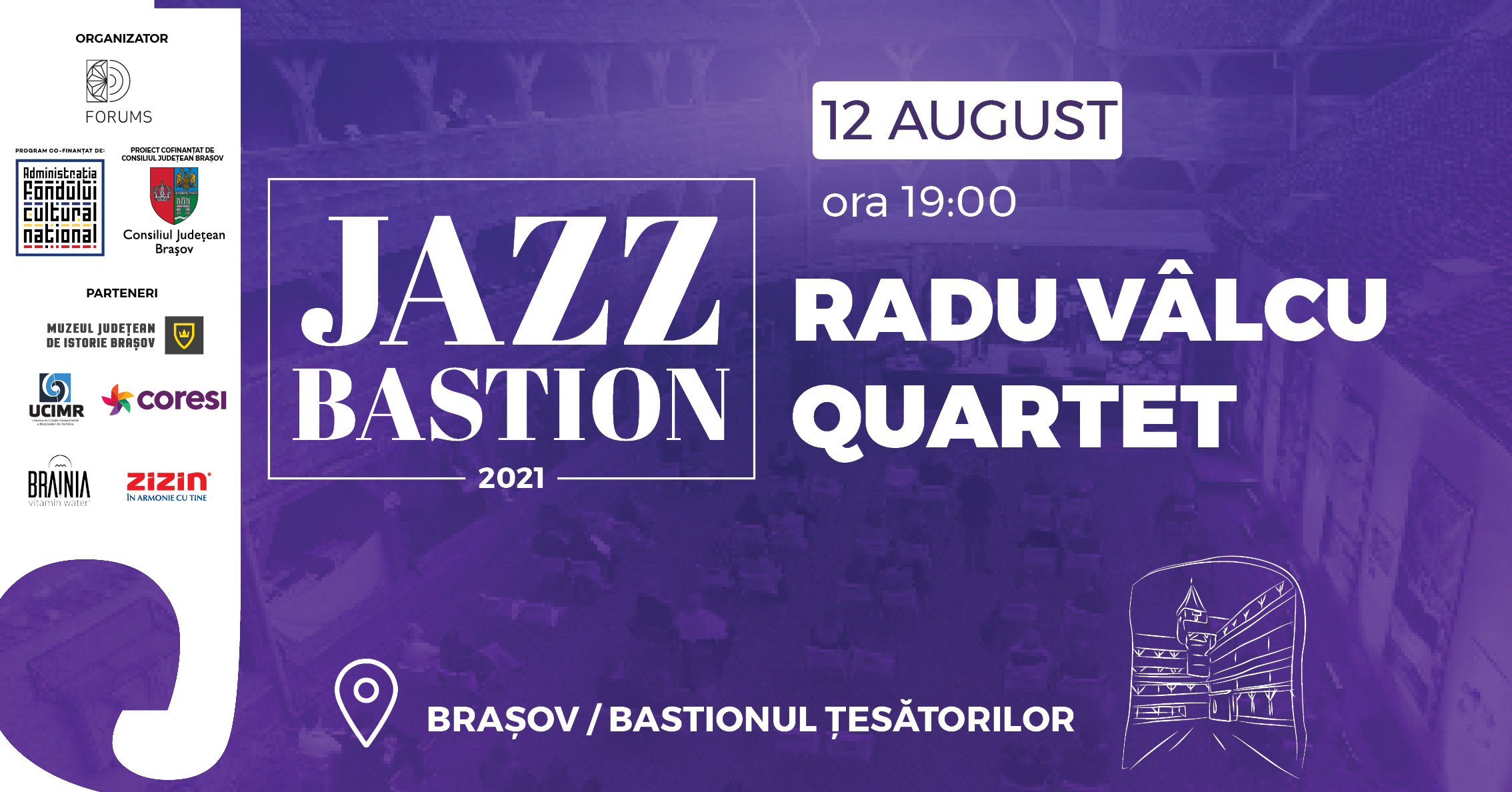 Radu Vâlcu Quartet la JAZZ Bastion