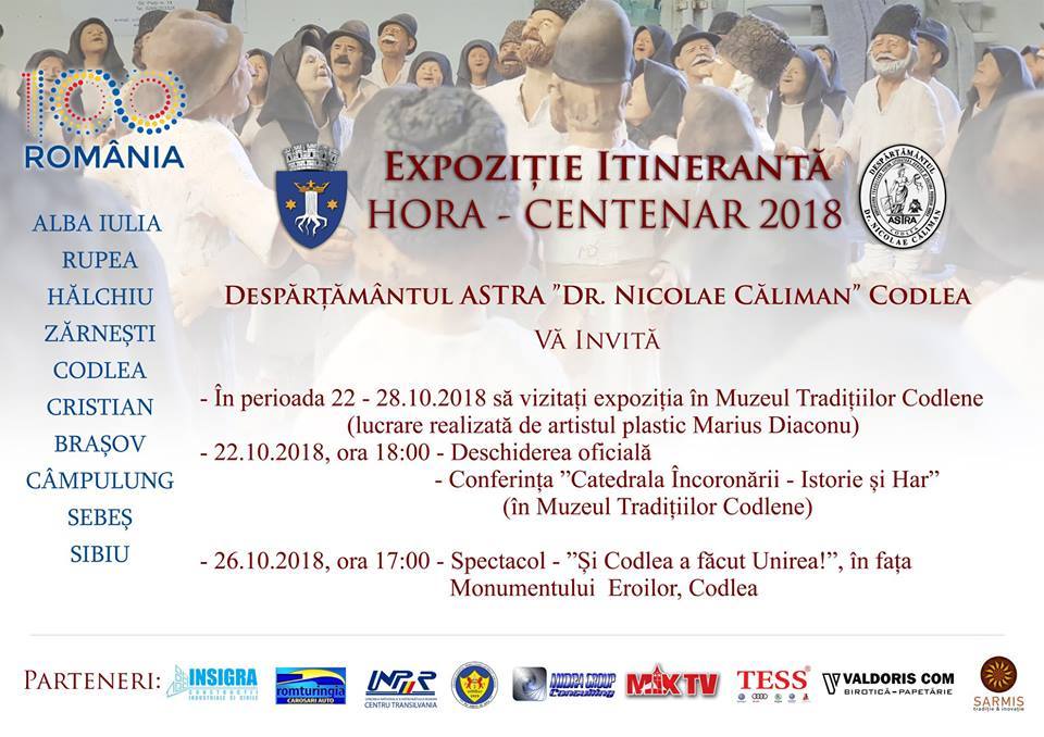 Expoziție Itinerantă HORA-Centenar 2018