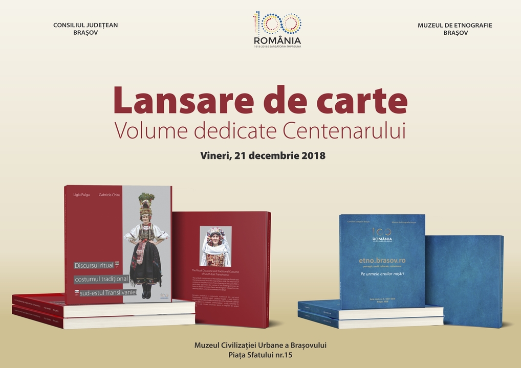 Lansarea a două volume inedite dedicate Centenarului