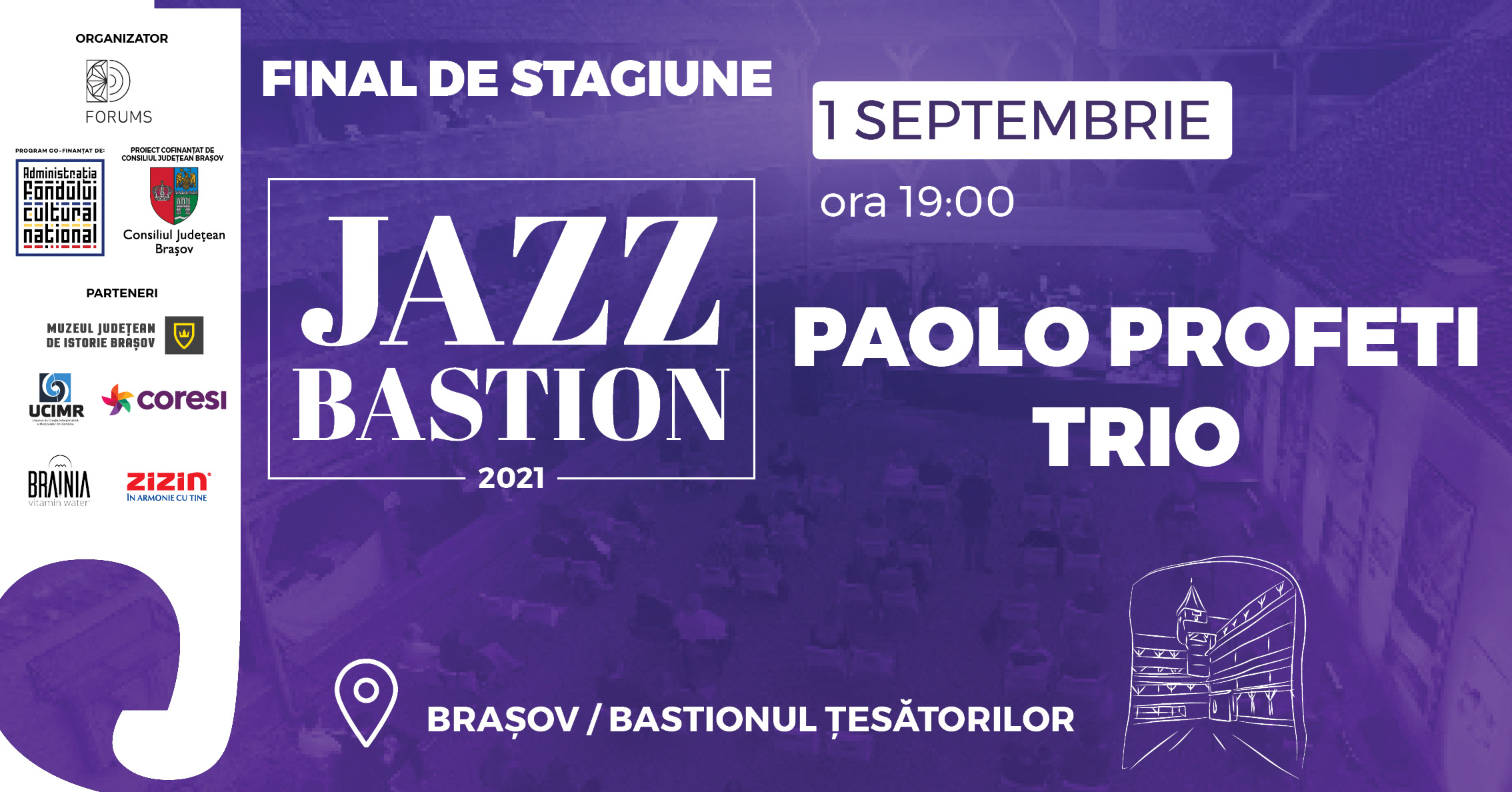 Paolo Profeti Trio la JAZZ Bastion
