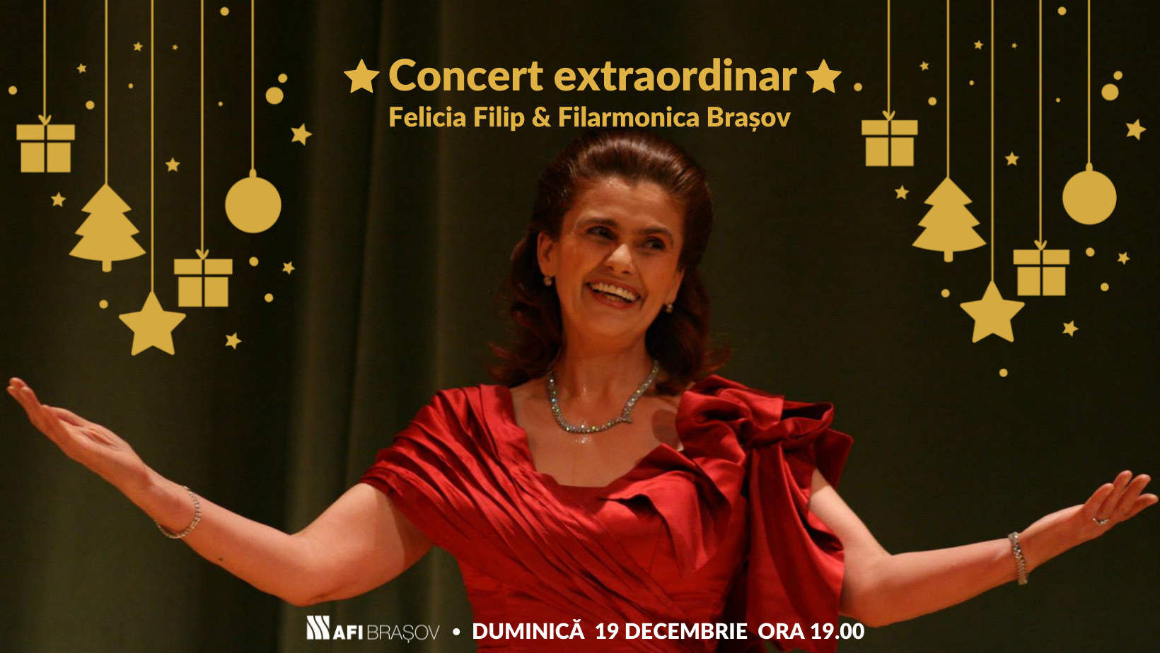 Concert Extraordinar Felicia Filip Oficial și Filarmonica Brasov
