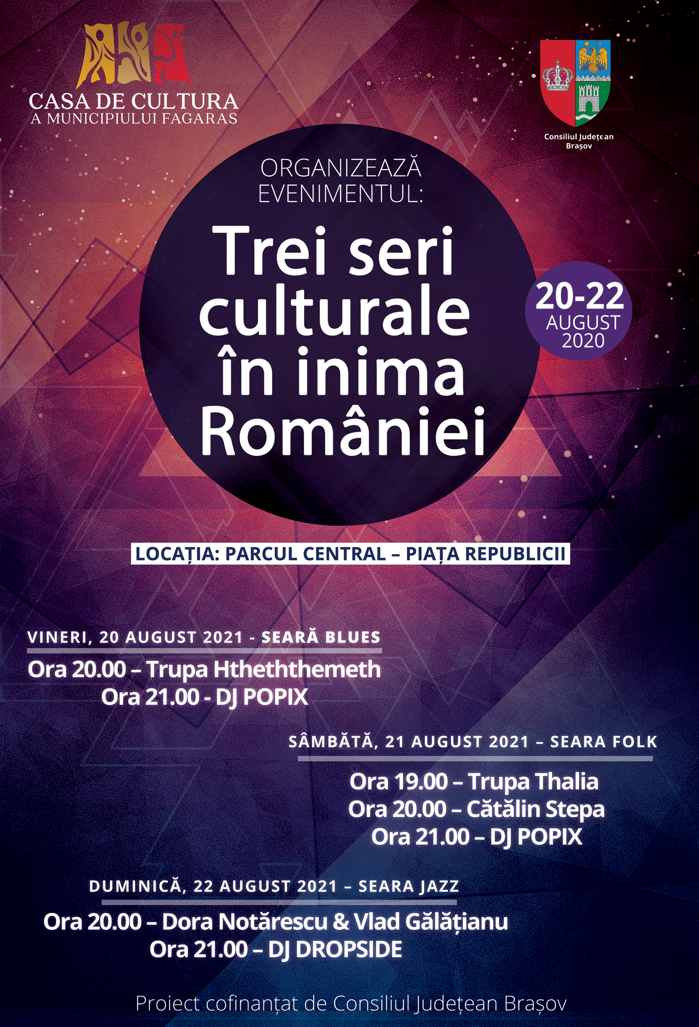 Trei seri culturale în inima României