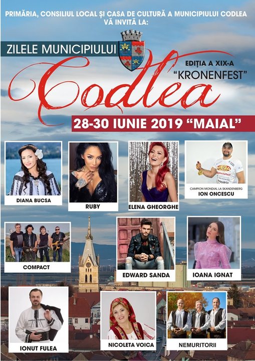 Zilele Municipiului Codlea- Kronenfest, 2019