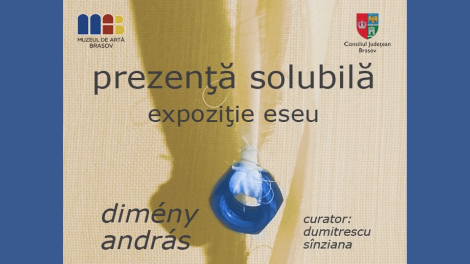 Vernisaj: Dimény András în expoziția „Prezență solubilă” la Muzeul de Artă Brașov