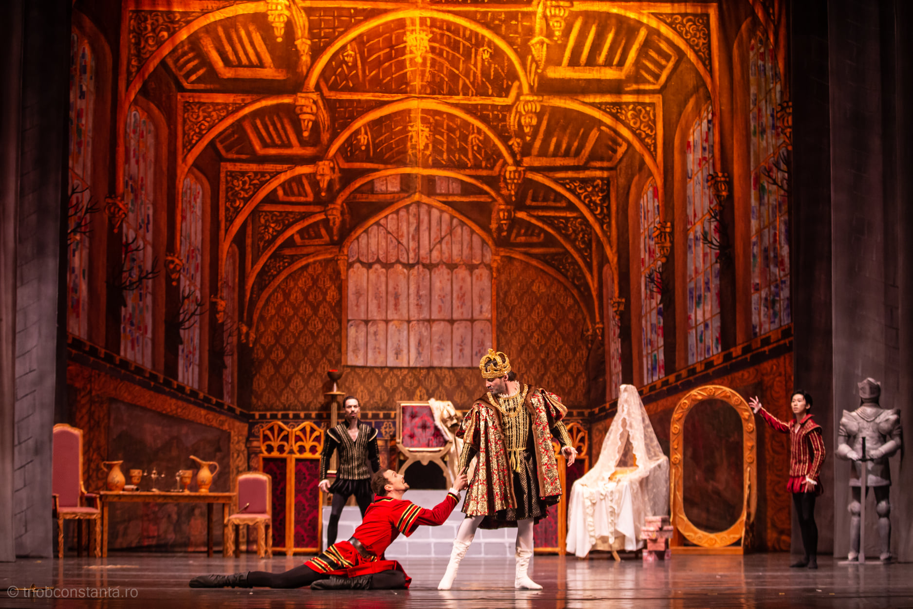 Spectacolul de balet „Prinț și cerșetor” la Opera Brașov