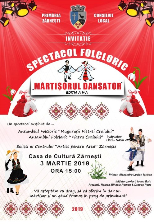 "The Dancing Mărțișor" Folklore show
