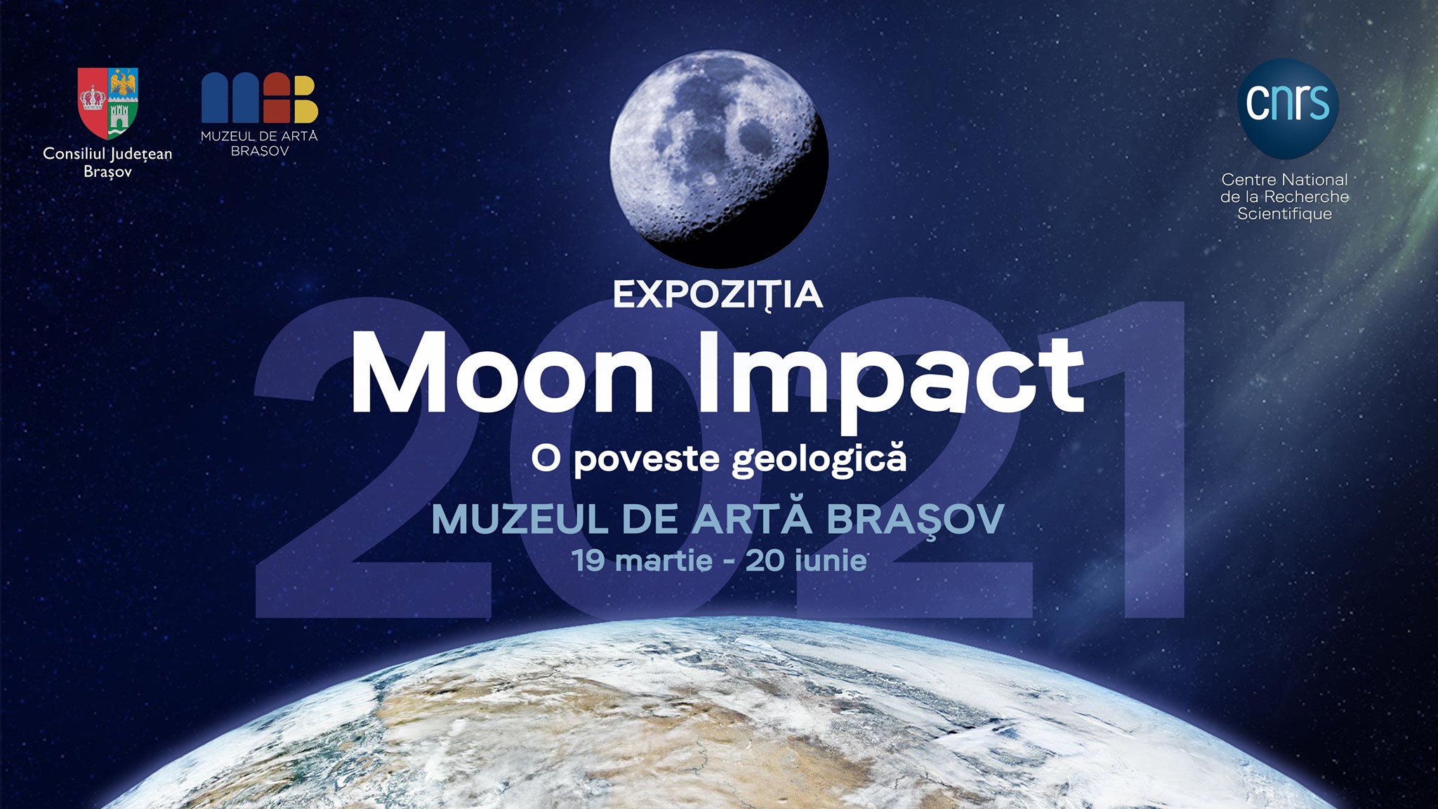 Vizitează expoziția "Moon Impact. O poveste geologică"