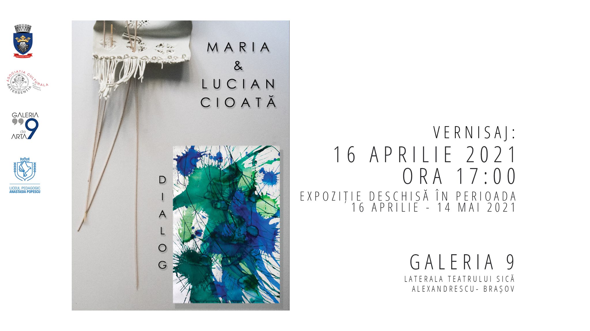 DIALOG - expoziție personală Maria & Lucian Cioată