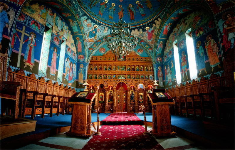 The Brâncoveanu Monastery from Sâmbăta de Sus