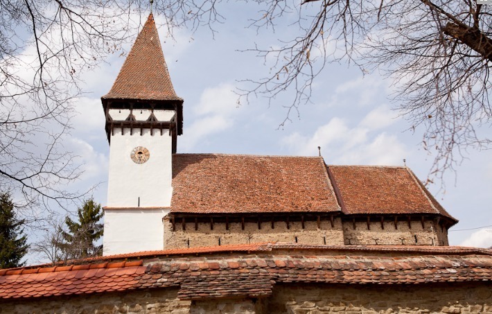 The Evangelical Fortified Church in Meșendorf