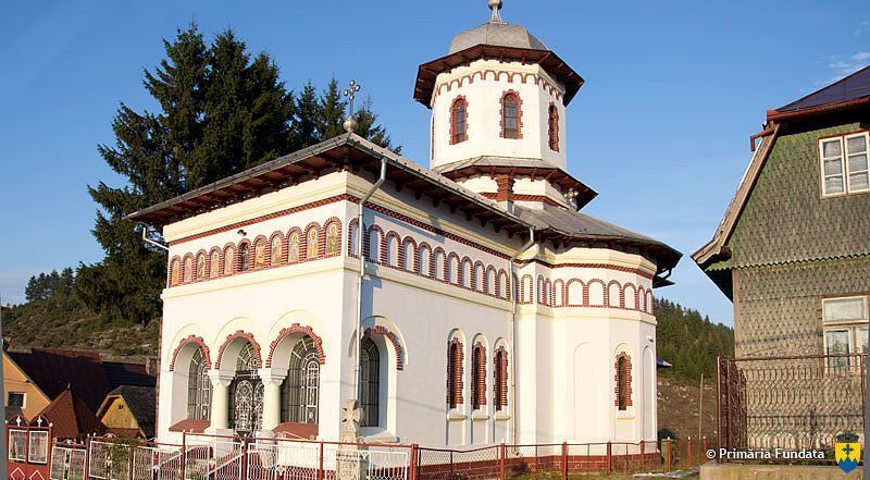 Biserica ortodoxă nouă din Fundata